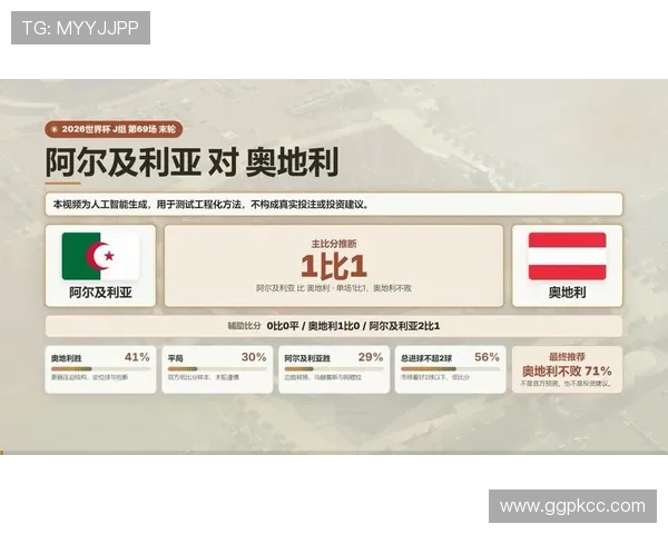 2026年世界杯阿尔及利亚对阵奥地利的战力差异与潜在胜负预测